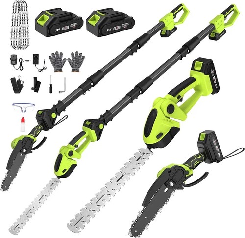 Cordless pole hedge trimmer - pole,
