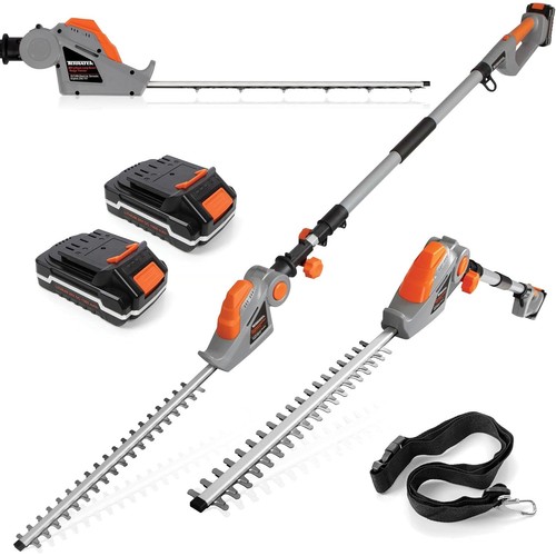 Cordless pole hedge trimmer - cordless,