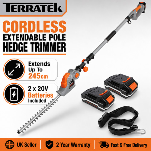 Terratek cordless hedge - terratek,