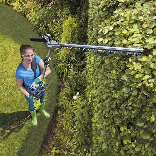 900w extendable hedge trimmer - extendable,