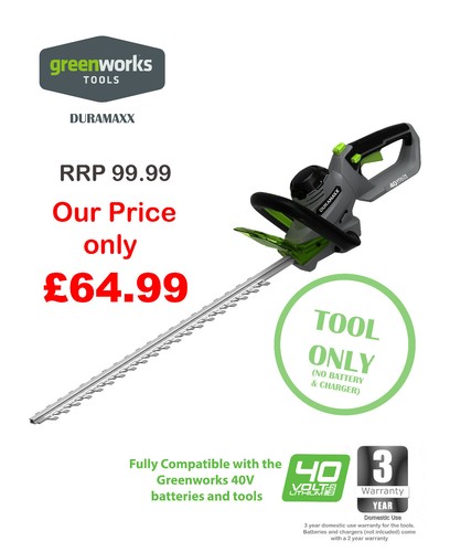Greenworks duramaxx cordless - greenworks,