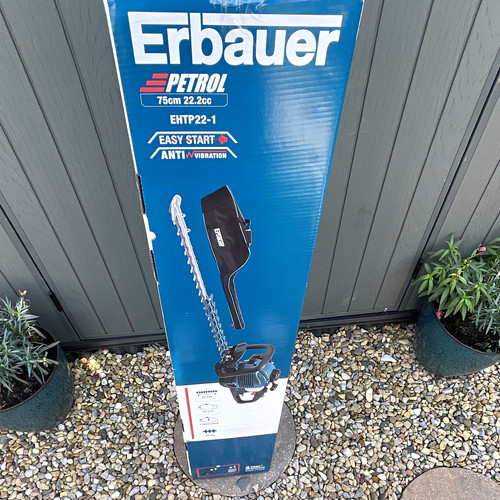 Erbauer petrol hedge trimmer - hedge,