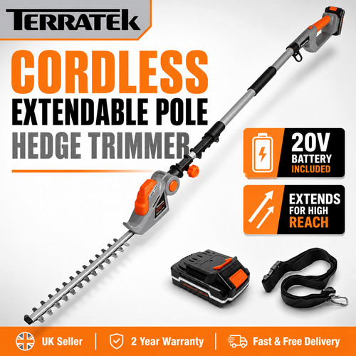 Terratek cordless hedge - terratek,