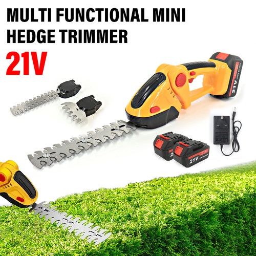 21v cordless hedge trimmer - 21v, 2